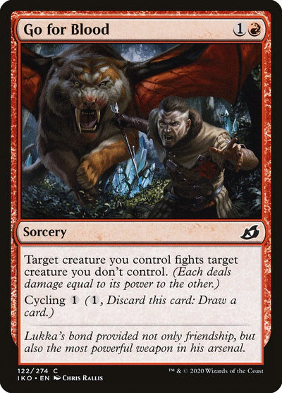 Go for Blood [Ikoria: Lair of Behemoths] 