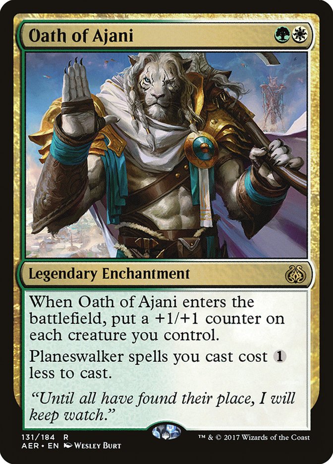 Oath of Ajani [Aether Revolt] 