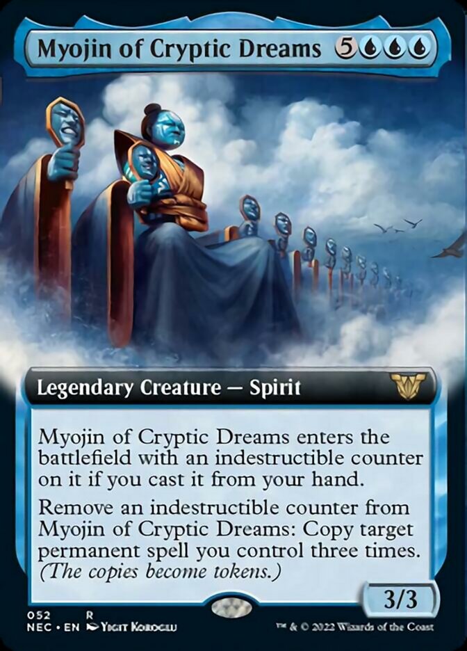 Myojin of Cryptic Dreams (Extended Art) [Kamigawa: Neon Dynasty Commander] 