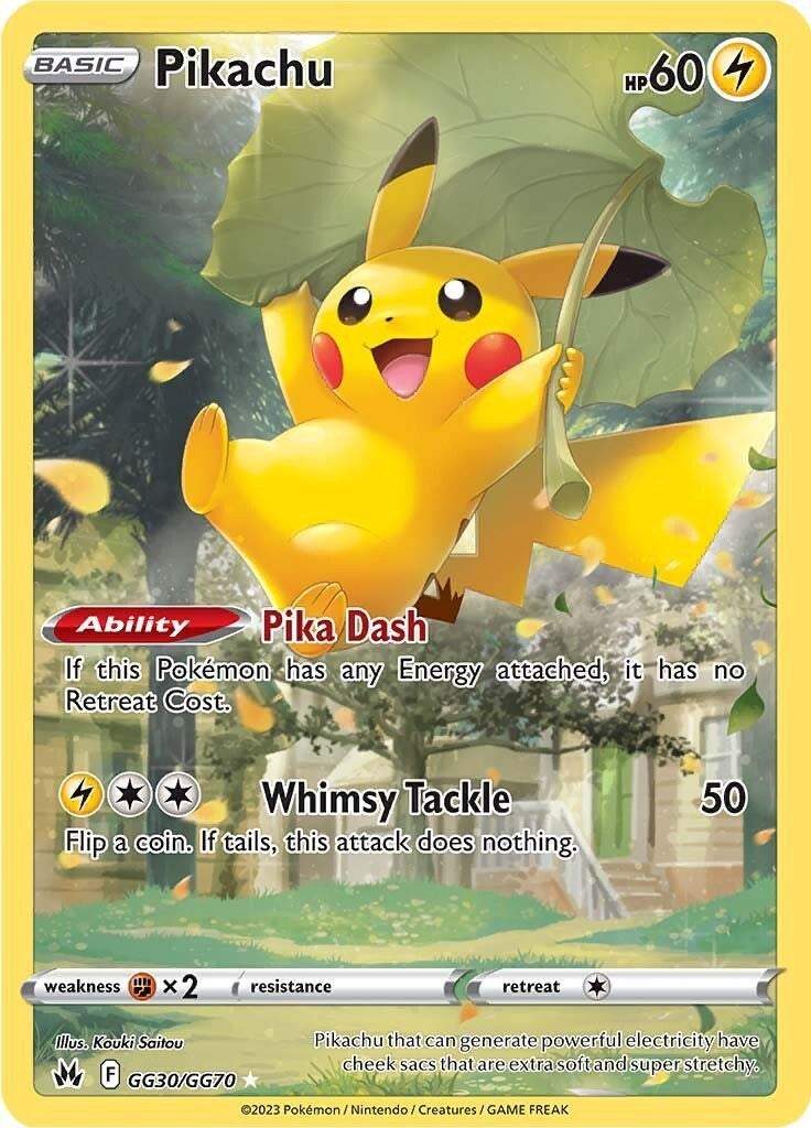 Pikachu (GG30/GG70) [Sword & Shield: Crown Zenith] 