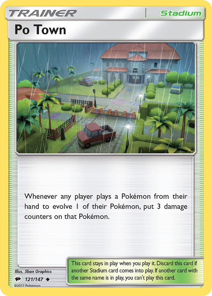 Po Town (121/147) [Sun &amp; Moon: Burning Shadows] 