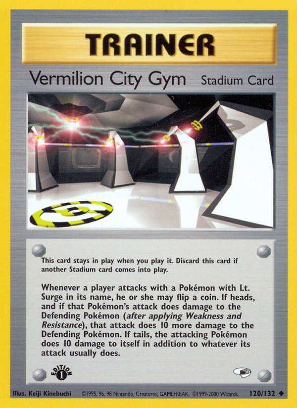 Vermilion City Gym (120/132) [Gym Heroes 1st Edition] 