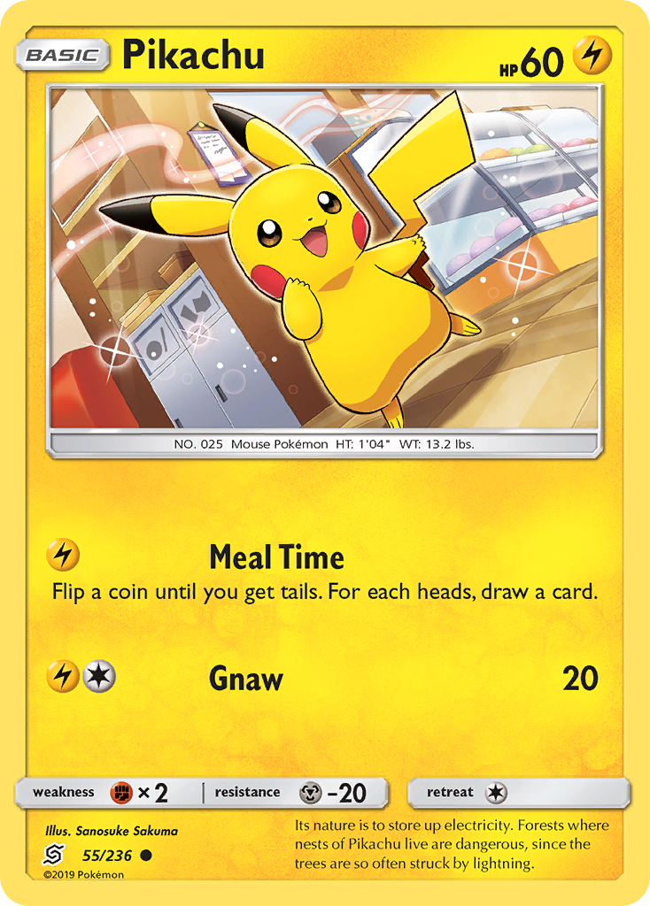 Pikachu (55/236) [Sun & Moon: Unified Minds] 