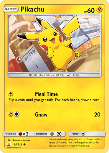 Pikachu (55/236) [Sun &amp; Moon: Unified Minds] 