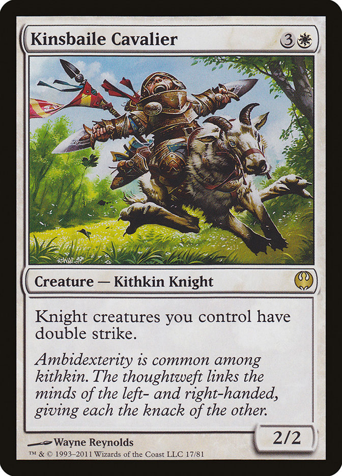 Kinsbaile Cavalier [Duel Decks: Knights vs. Dragons] 