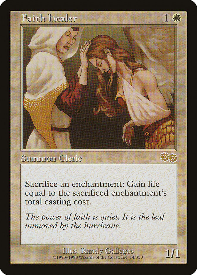 Faith Healer [Urza's Saga] 