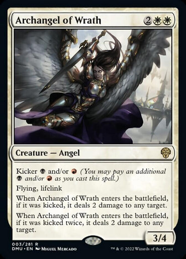 Archangel of Wrath [Dominaria United] 