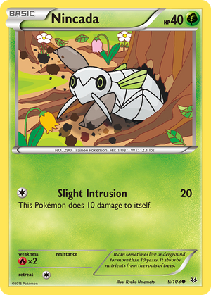 Nincada (9/108) [XY: Roaring Skies] 