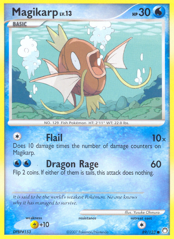 Magikarp (89/123) [Diamond & Pearl: Mysterious Treasures]