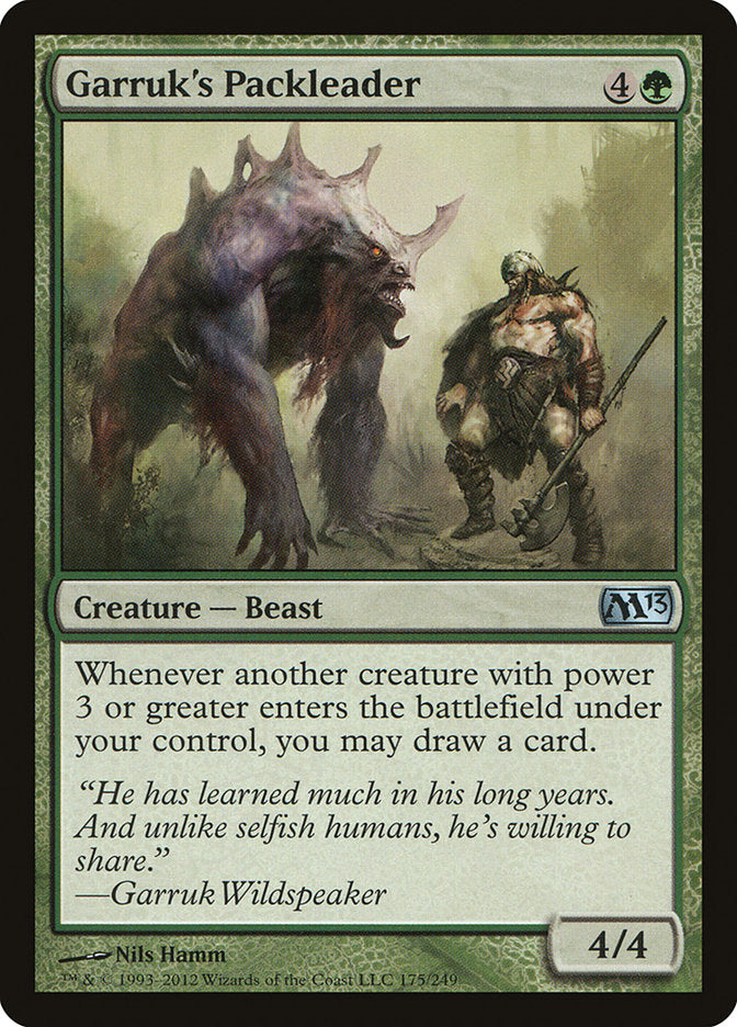 Garruk's Packleader [Magic 2013] 