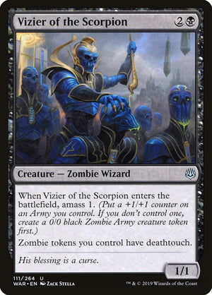 Vizier of the Scorpion [War of the Spark] 