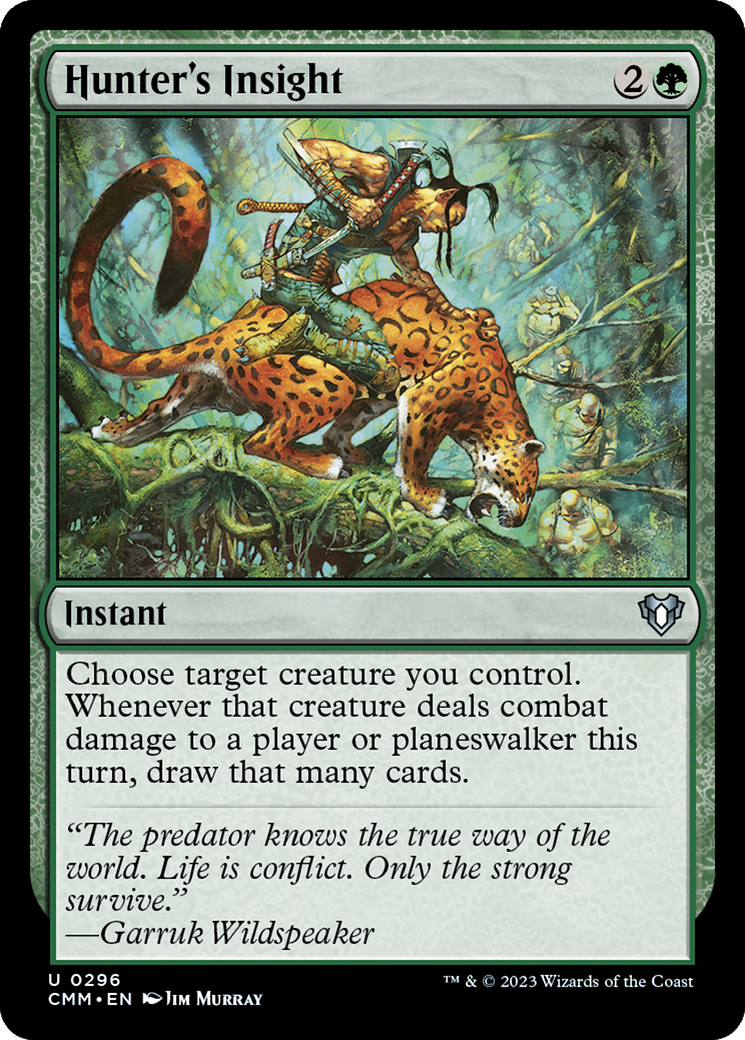 Hunter's Insight [Commander Masters] 