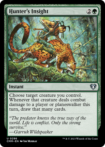 Hunter's Insight [Commander Masters] 