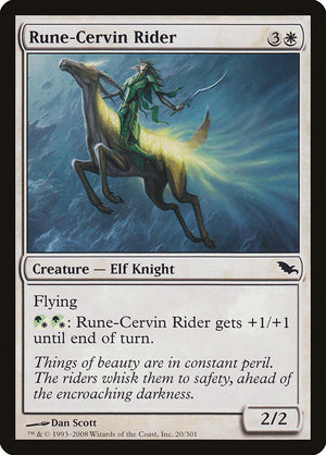 Rune-Matterhorn Rider [Shadowmoor] 