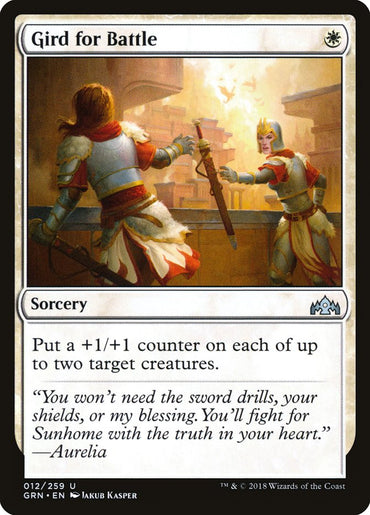 Gird for Battle [Guilds of Ravnica] 