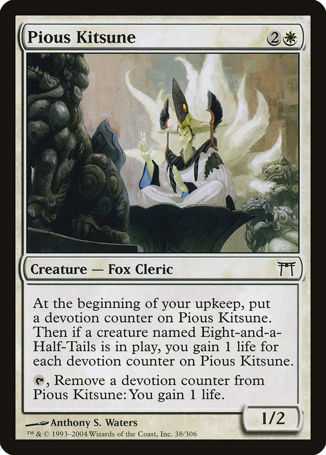 Pious Kitsune [Champions of Kamigawa] 