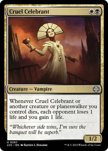 Cruel Celebrant [The Lost Caverns of Ixalan Commander]