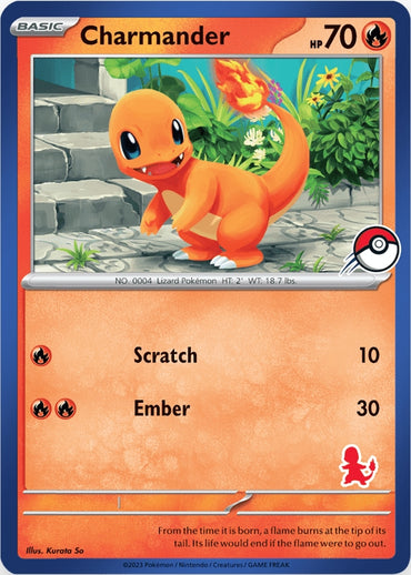 Charmander (Blue Border) [My First Battle]