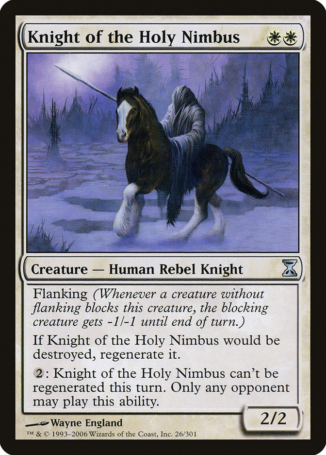 Knight of the Holy Nimbus [Time Spiral] 