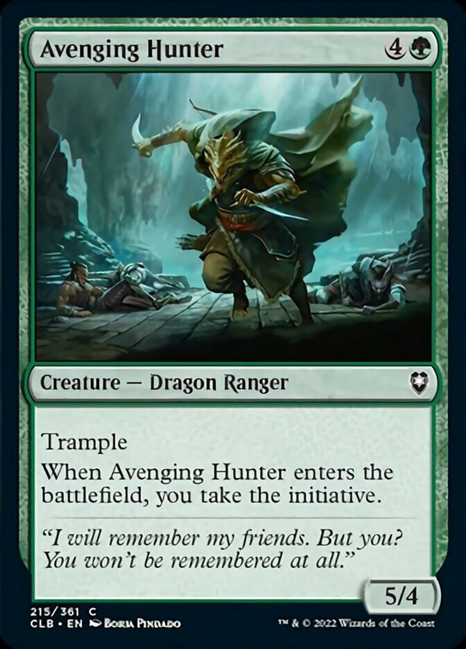 Avenging Hunter [Commander Legends: Battle for Baldur's Gate] 