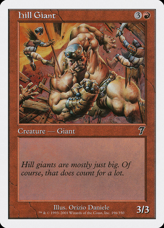 Hill Giant [Seventh Edition] 