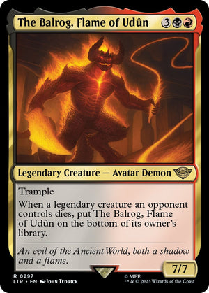 The Balrog, Flame of Udun [The Lord of the Rings: Tales of Middle-Earth] 