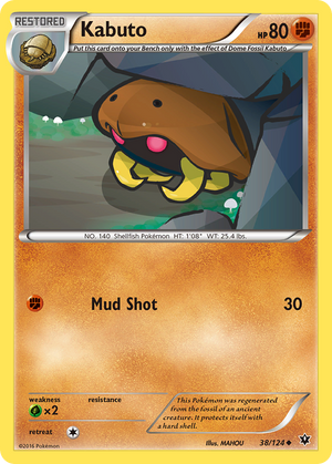 Kabuto (38/124) [XY: Fates Collide] 