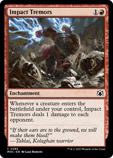 Impact Tremors [March of the Machine Commander] 