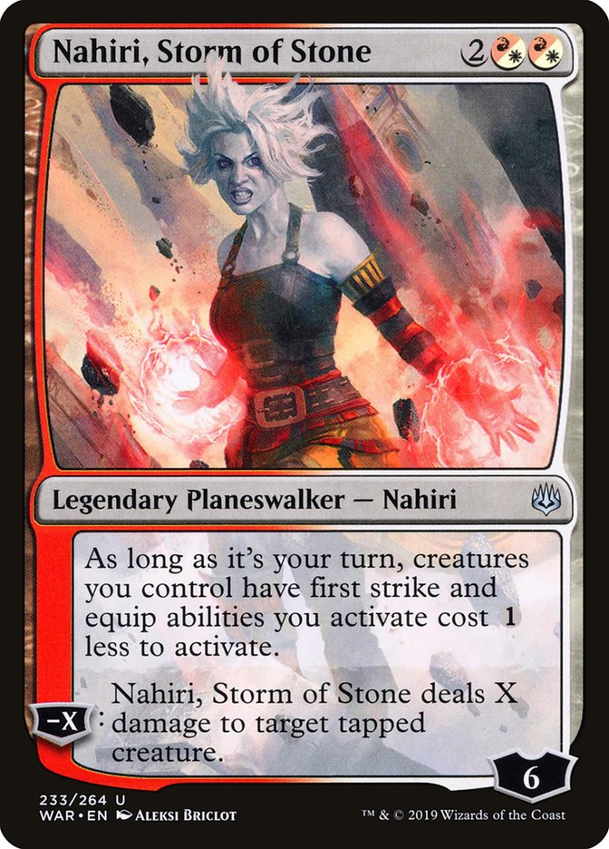 Nahiri, Storm of Stone [War of the Spark] 