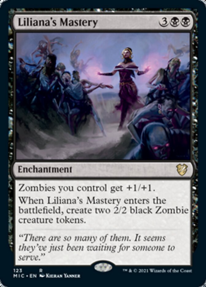 Liliana's Mastery [Innistrad: Midnight Hunt Commander] 