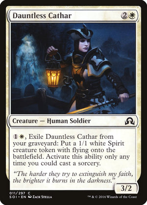 Dauntless Cathar [Shadows over Innistrad] 