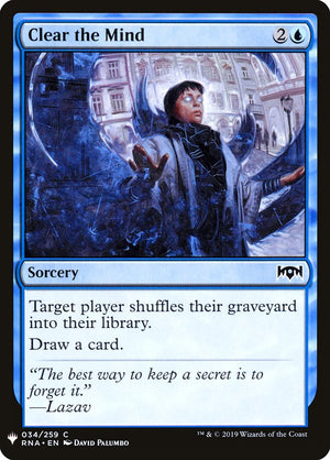 Clear the Mind [Mystery Booster] 