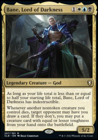 Bane, Lord of Darkness [Commander Legends: Battle for Baldur's Gate] 