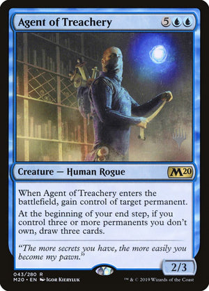 Agent of Treachery (Promo Pack) [Core Set 2020 Promos] 