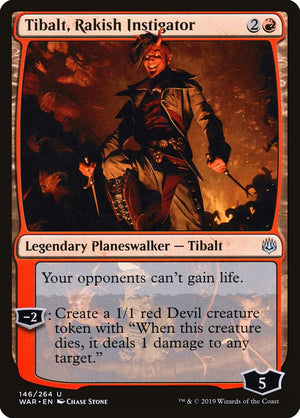 Tibalt, Rakish Instigator [War of the Spark] 