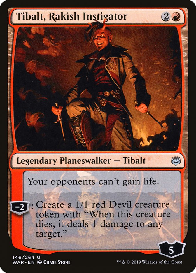 Tibalt, Rakish Instigator [War of the Spark] 