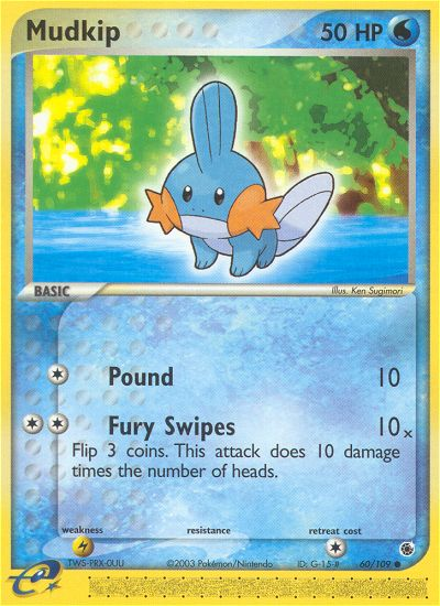 Mudkip (60/109) [EX: Ruby & Sapphire]