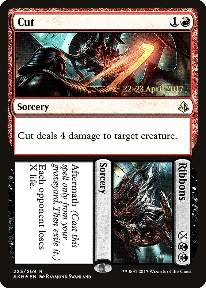 Cut // Ribbons [Amonkhet Prerelease Promos] 