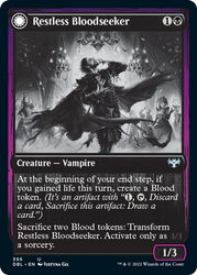 Restless Bloodseeker // Bloodsoaked Reveler [Innistrad: Double Feature] 