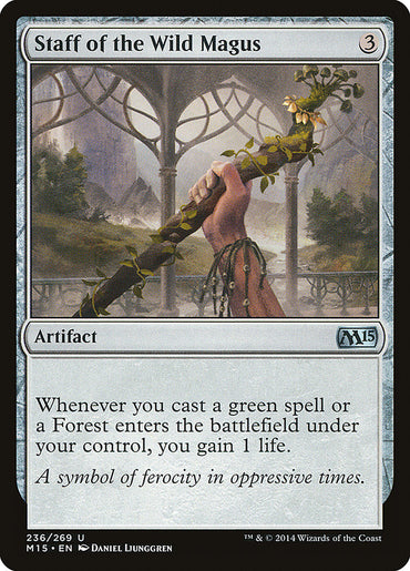 Staff of the Wild Magus [Magic 2015] 