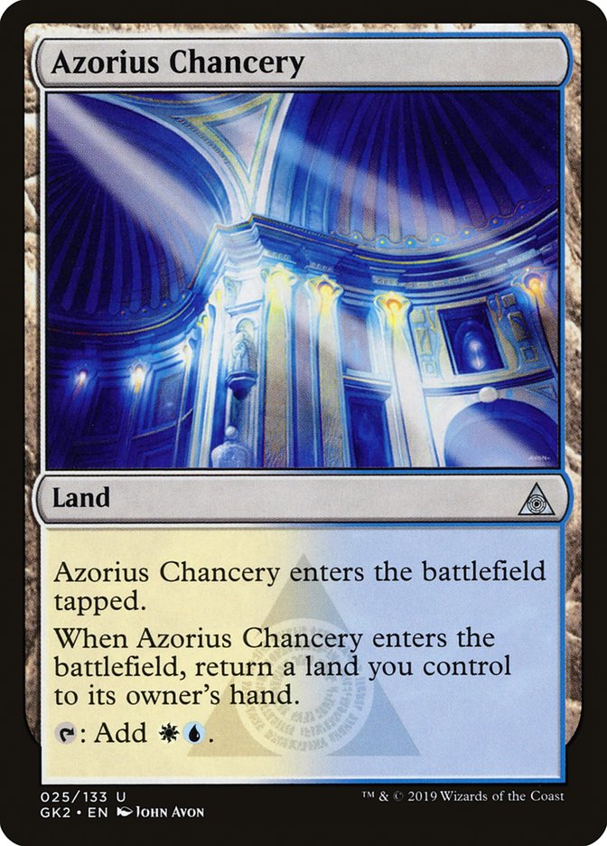 Azorius Chancery [Ravnica Allegiance Guild Kit] 