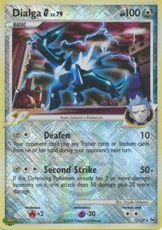 Dialga G (7/127) (League Promo) [Platinum: Base Set]