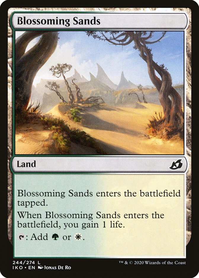 Blossoming Sands [Ikoria: Lair of Behemoths] 