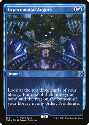 Experimental Augury (Promo Pack) [Phyrexia: All Will Be One Promos] 