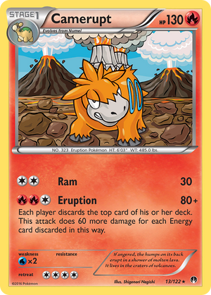 Camerupt (13/122) [XY:BREAKpoint]