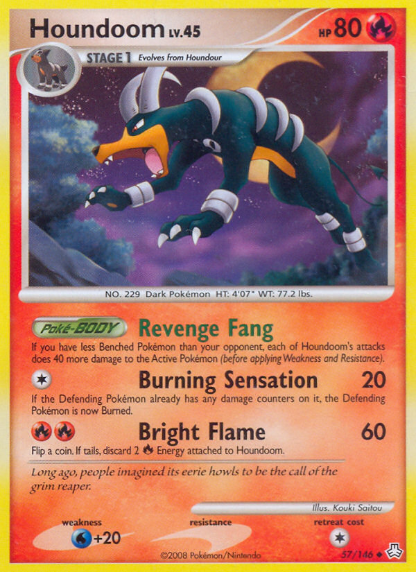 Houndoom (57/146) [Diamond &amp; Pearl: Legends Awakened] 