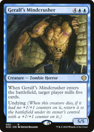 Geralf's Mindcrusher [Starter Commander Decks] 