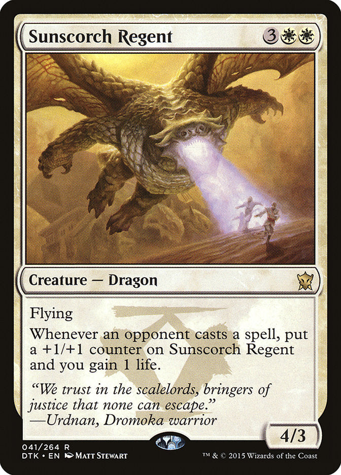 Sunscorch Regent [Dragons of Tarkir] 