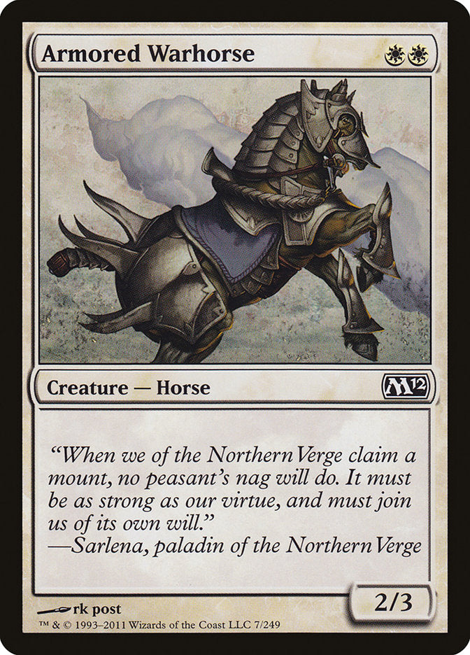 Armored Warhorse [Magic 2012] 