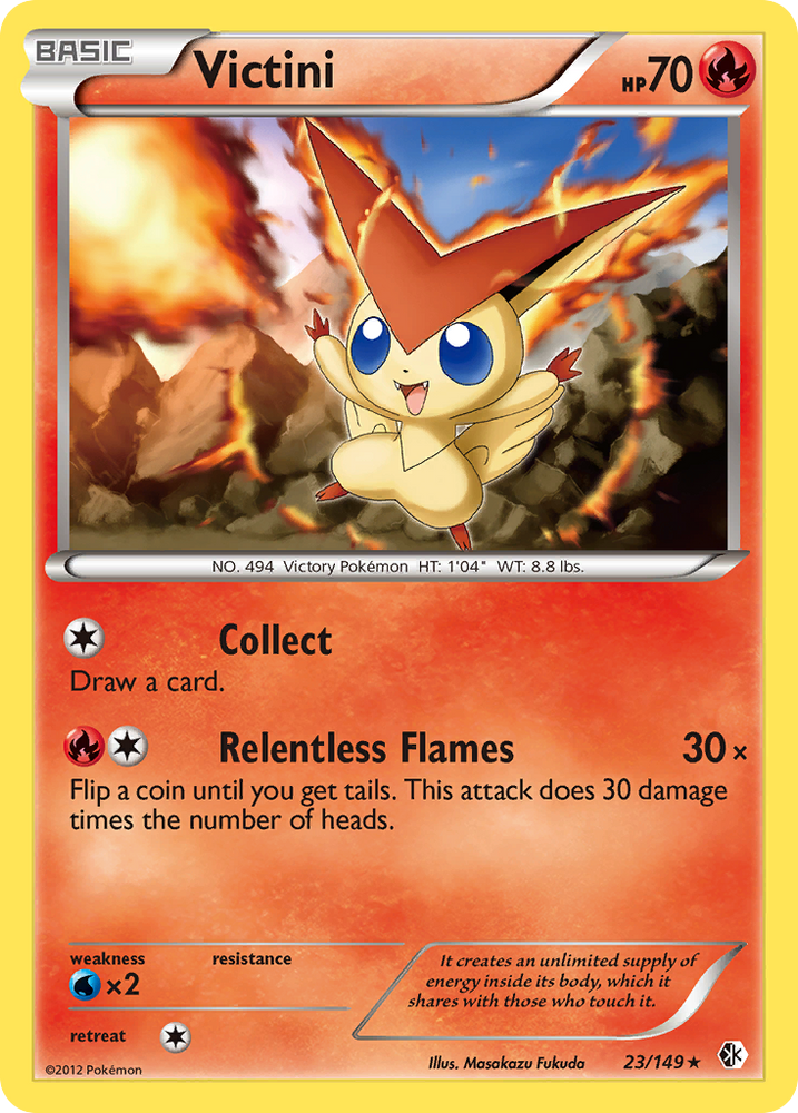 Victini (23/149) [Black &amp; White: Boundaries Crossed] 
